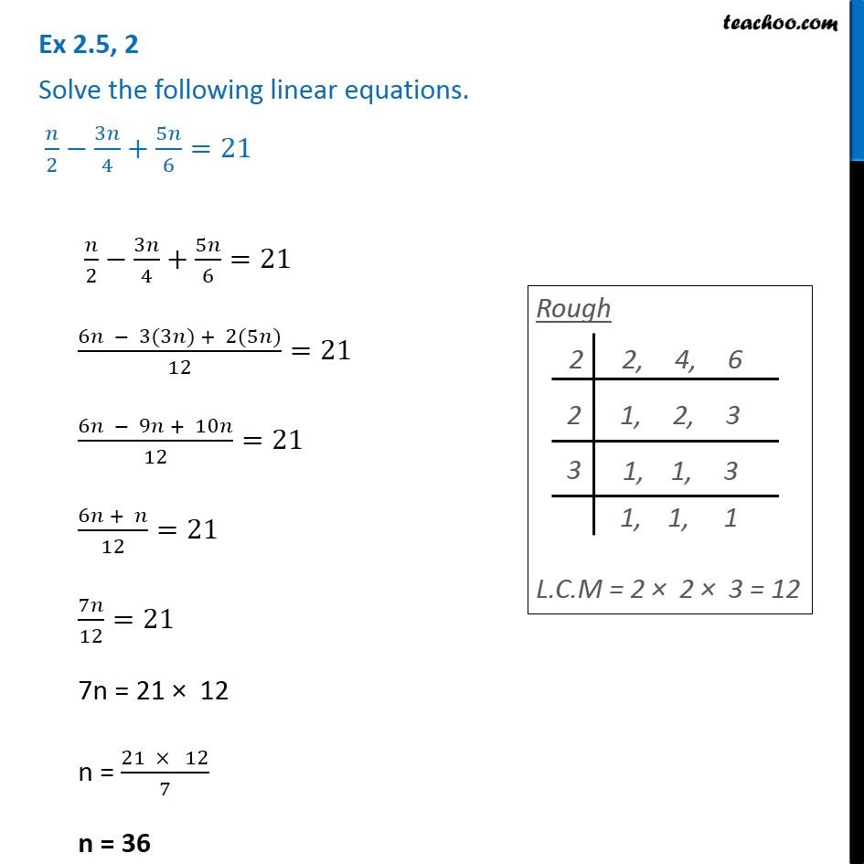 ex-2-5-2-solve-n-2-3n-4-5n-6-21-chapter-2-class-8