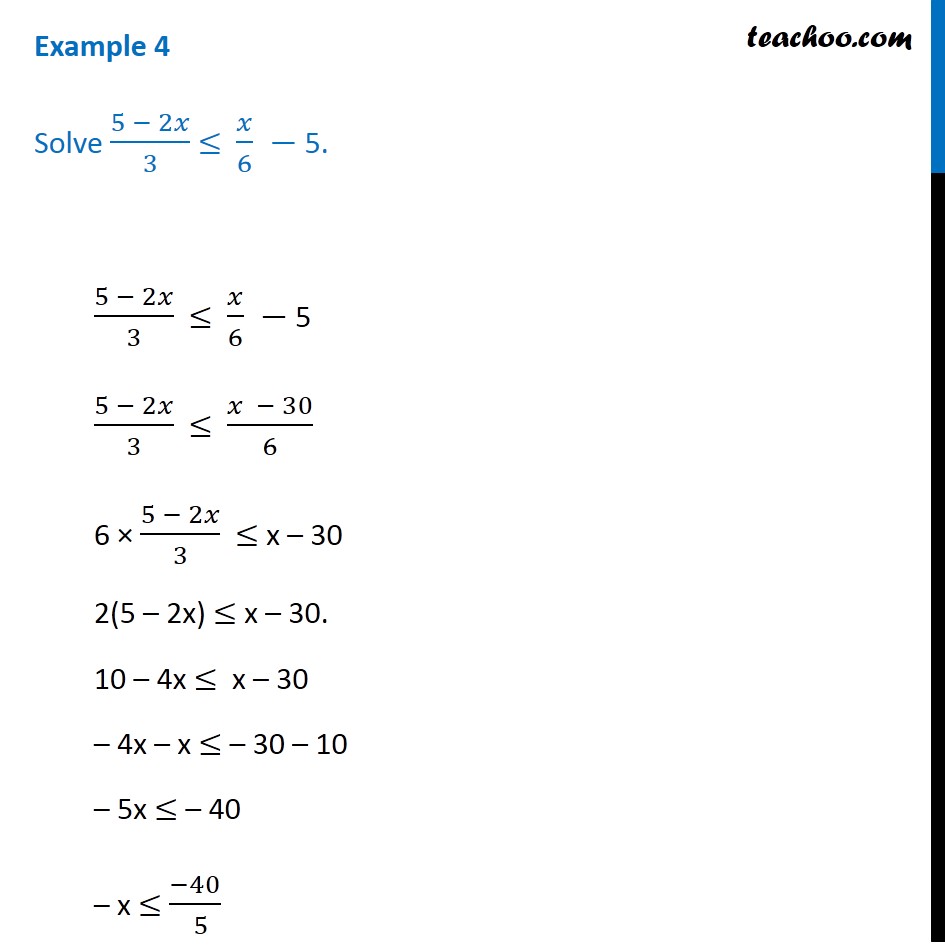 x x 2 2x 1 5 2x 3 x 3 4 0