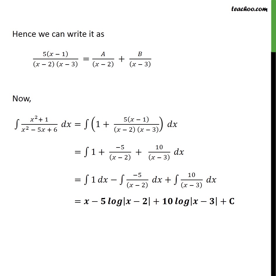 example-12-find-x2-1-x2-5x-6-dx-class-12-integration-by