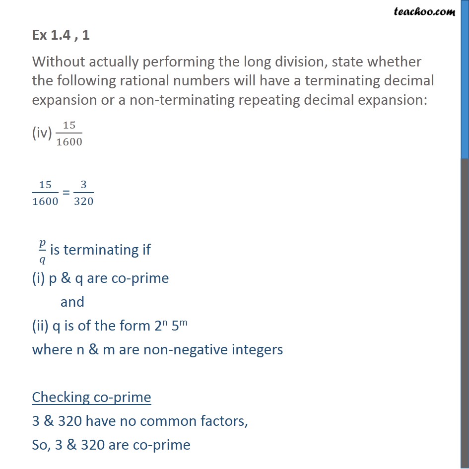 Ex 1.4, 1 - Chapter 1 Class 10 Real Numbers - Part 7
