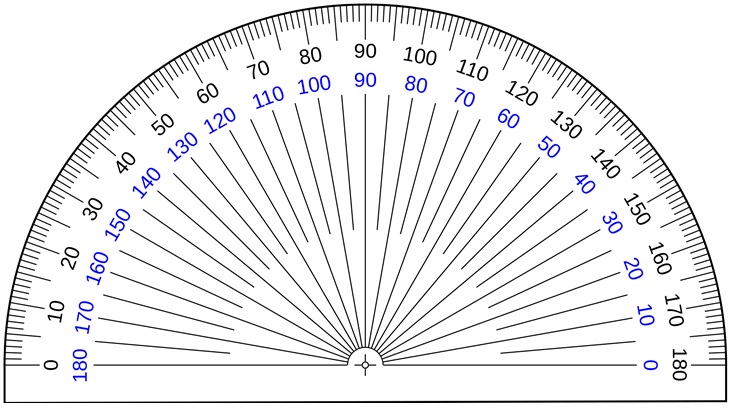 Protractor - How to measure angles with it - Measuring angles using pr