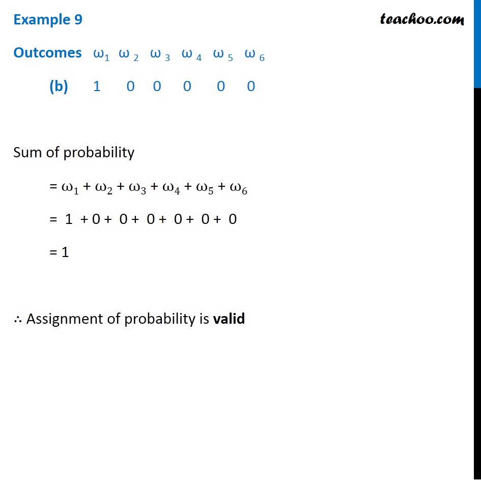 Example 9 - Chapter 16 Class 11 Probability - Part 2