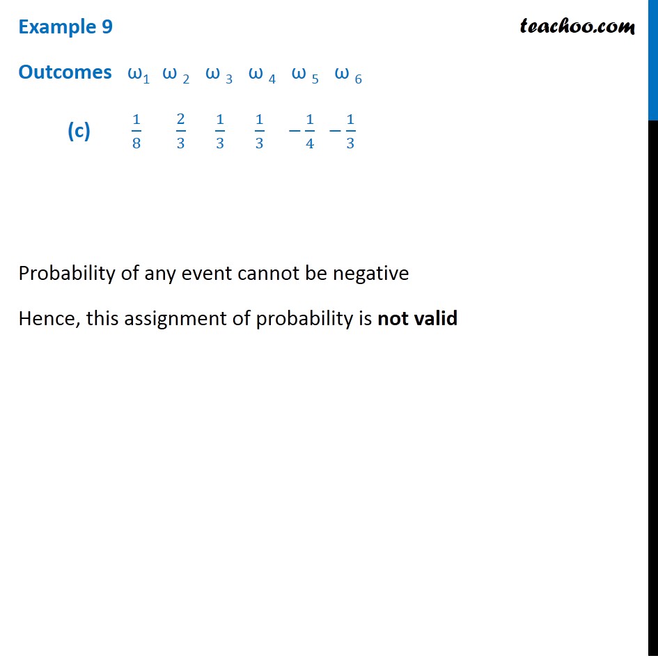 Example 9 - Chapter 16 Class 11 Probability - Part 3