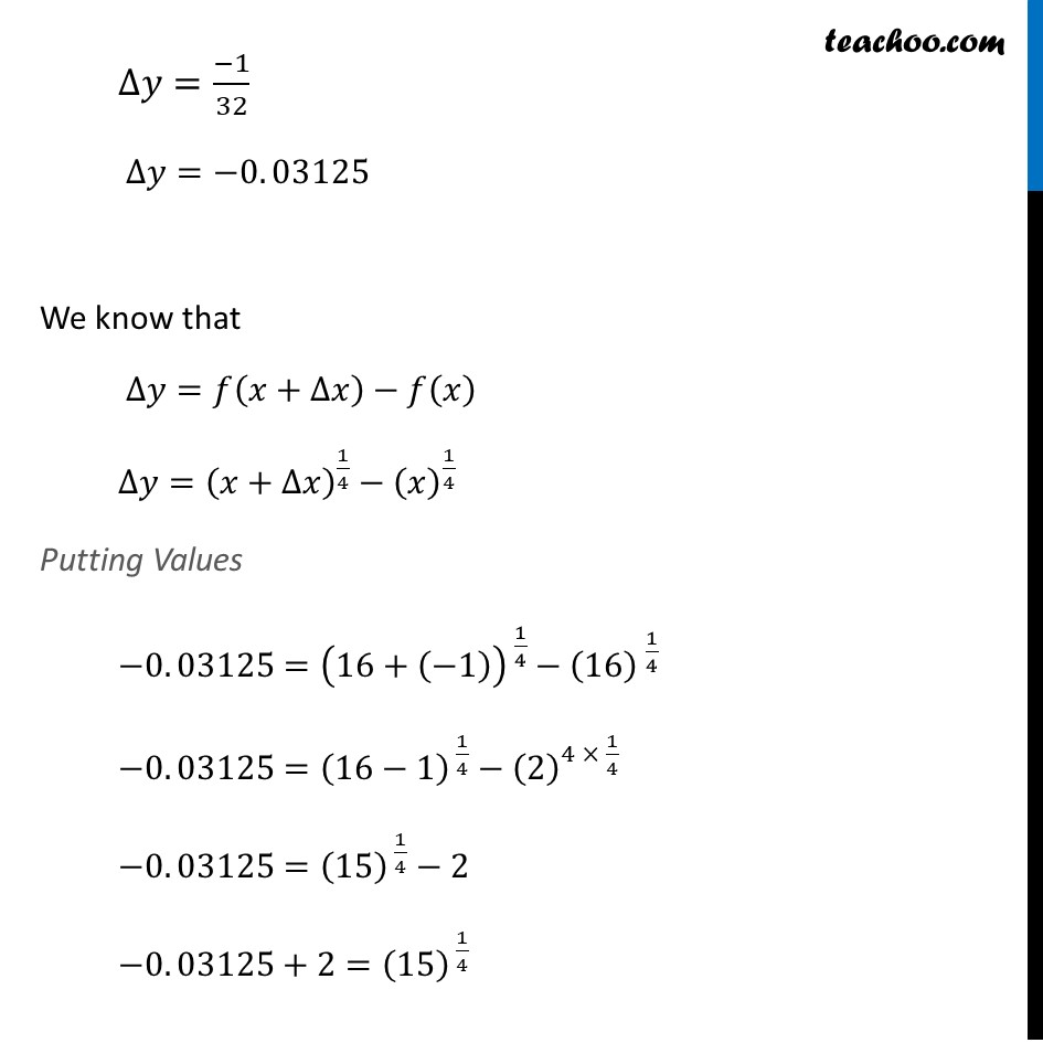 Ex 6.4, 1 (vi) - Chapter 6 Class 12 Application of Derivatives - Part 3