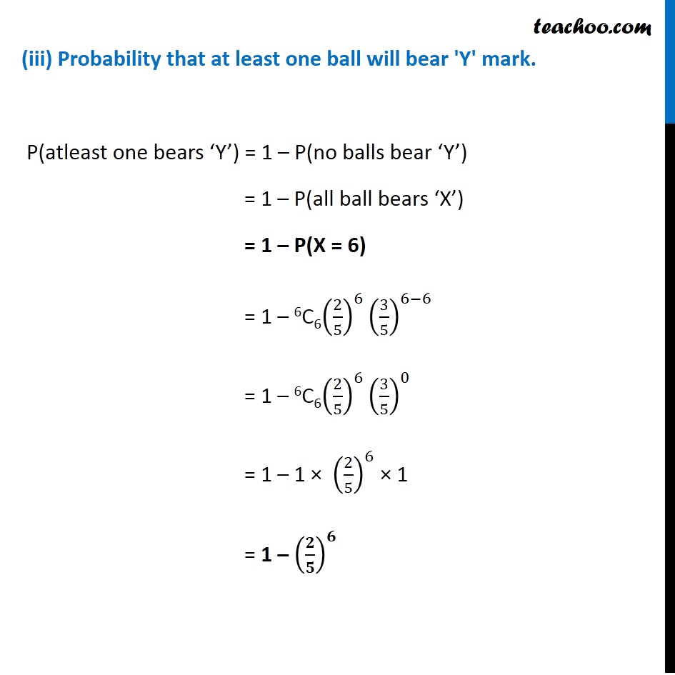 Misc 5 - Chapter 13 Class 12 Probability - Part 5