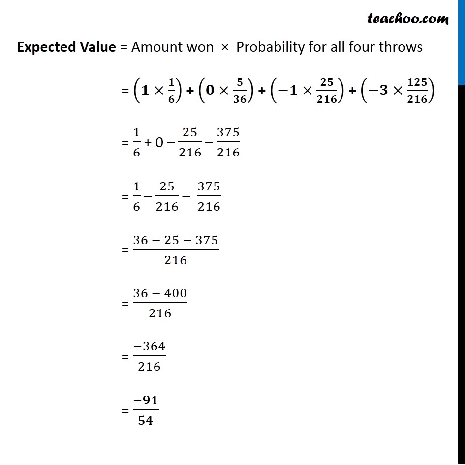 Misc 11 - Chapter 13 Class 12 Probability - Part 4