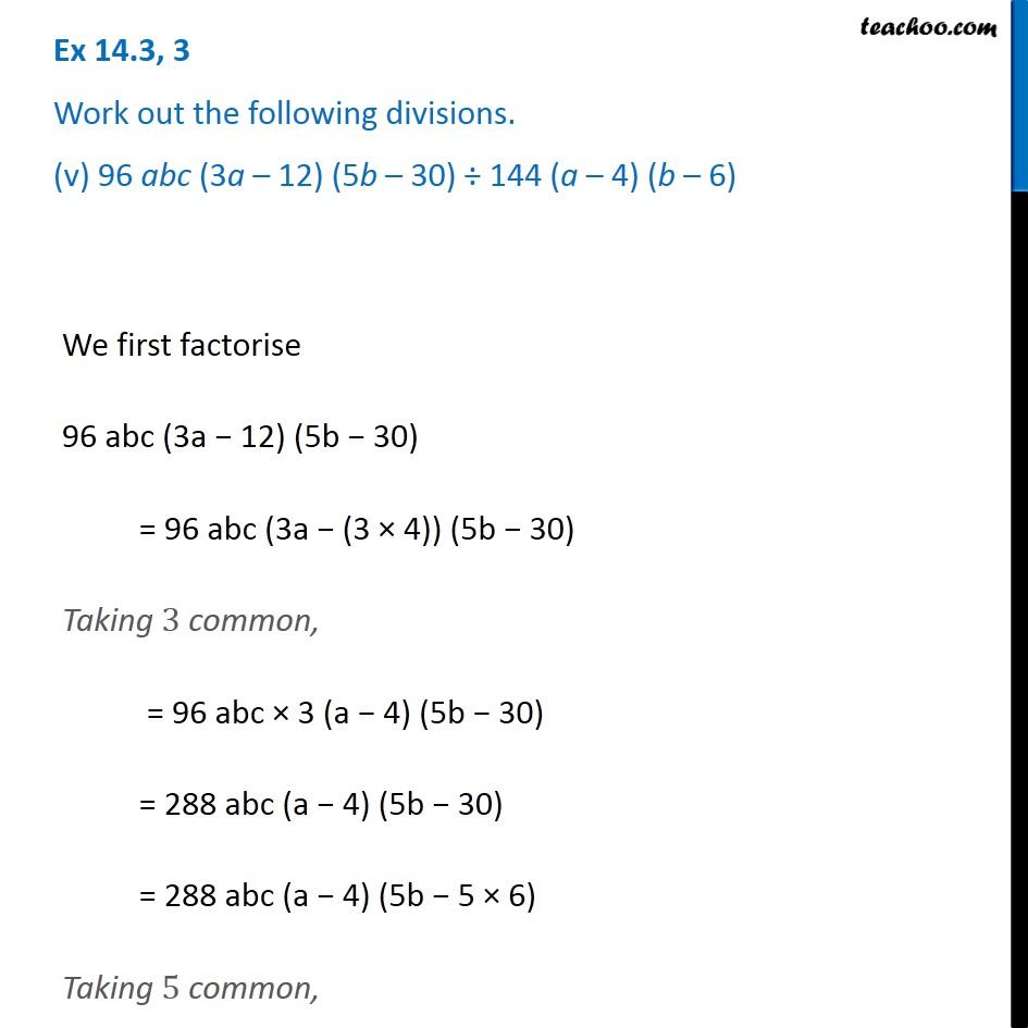 ex-12-3-3-v-divide-96abc-3a-12-5b-30-144-a-4-b-6
