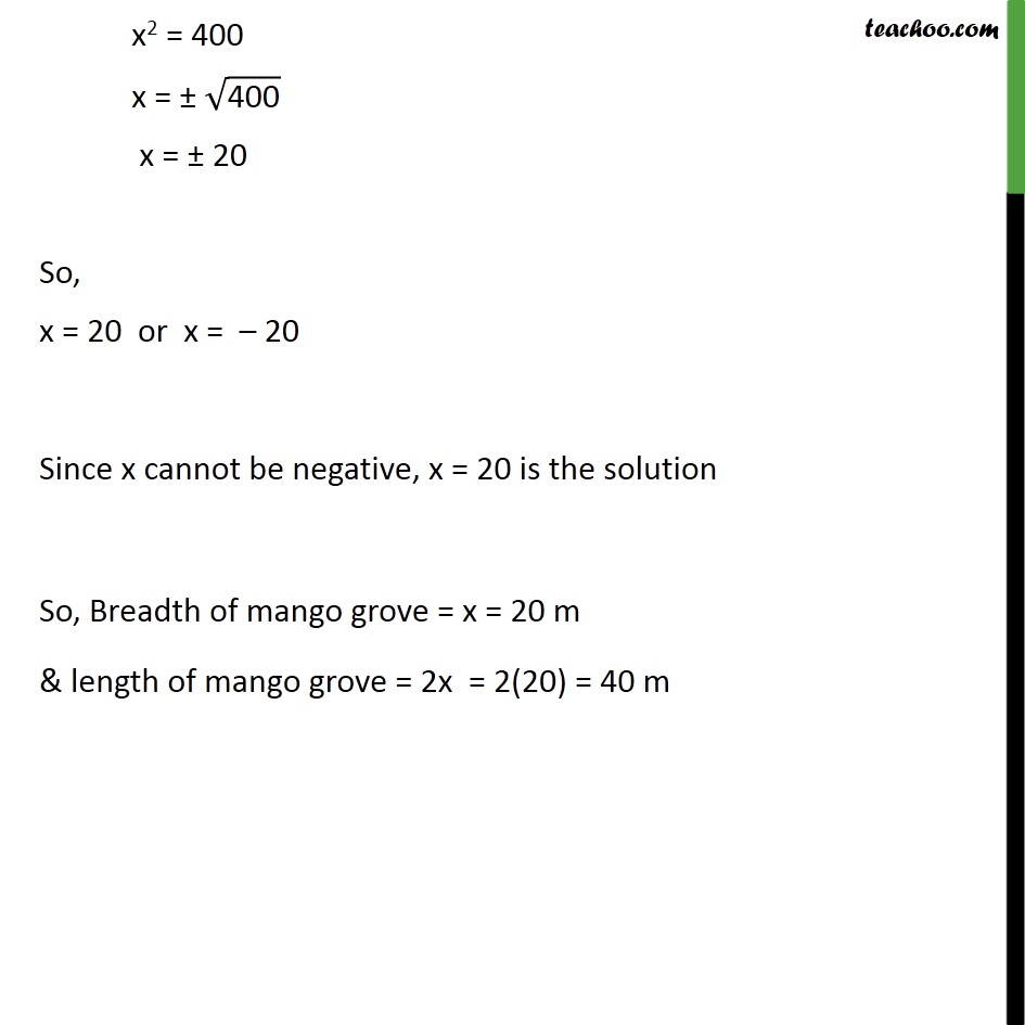 Ex 4.4, 3 - Chapter 4 Class 10 Quadratic Equations - Part 2
