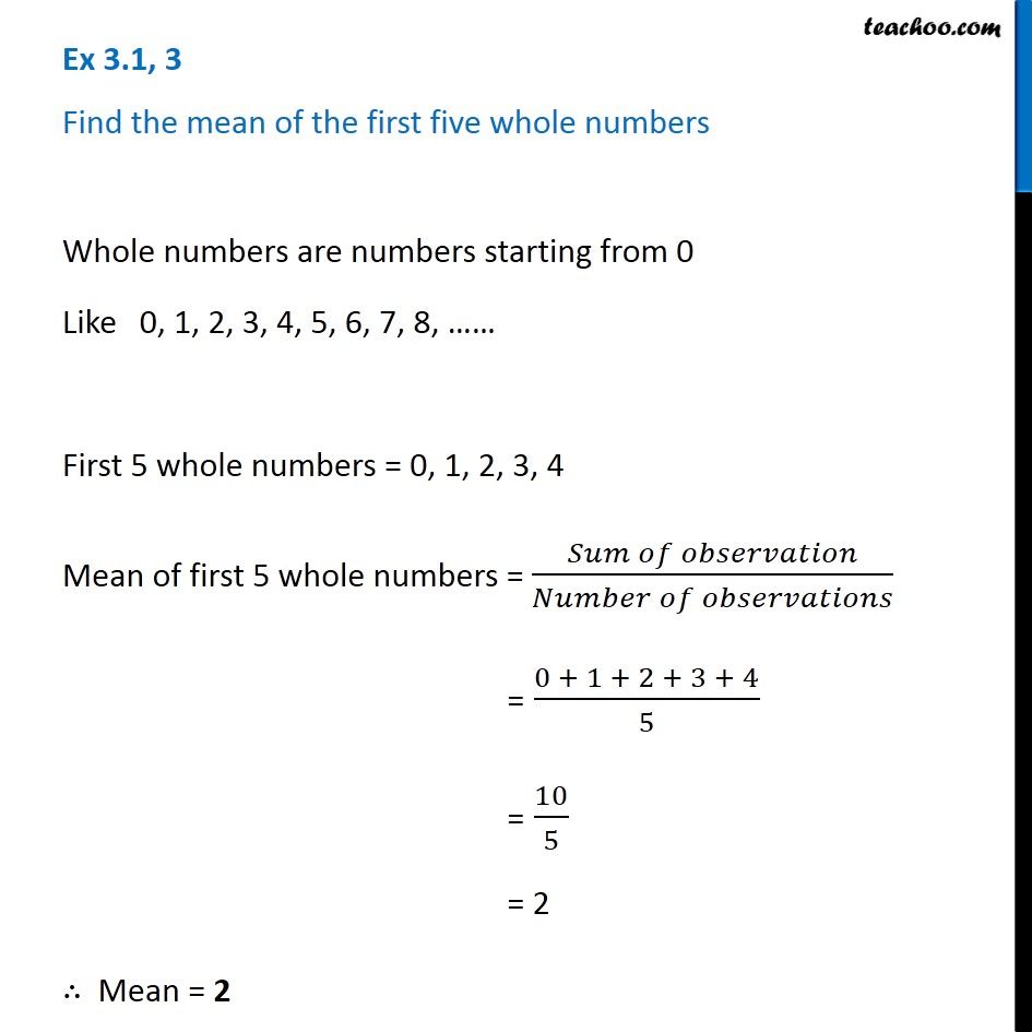 ex-3-1-3-find-the-mean-of-the-first-five-whole-numbers-teachoo