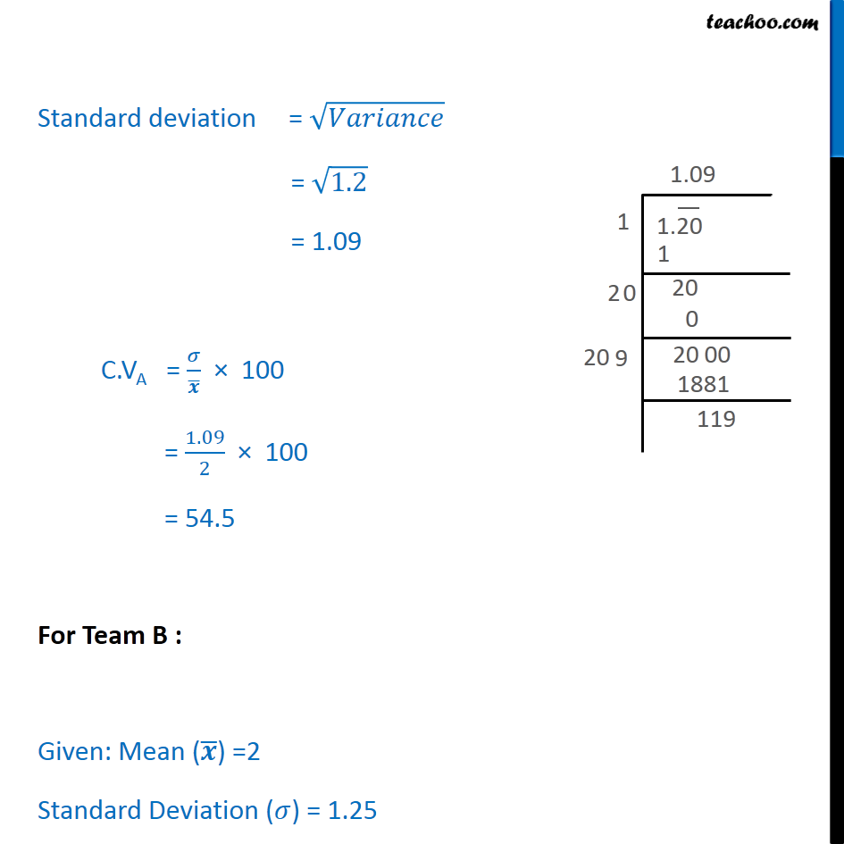 Ex 15.3,  4 - Chapter 15 Class 11 Statistics - Part 3