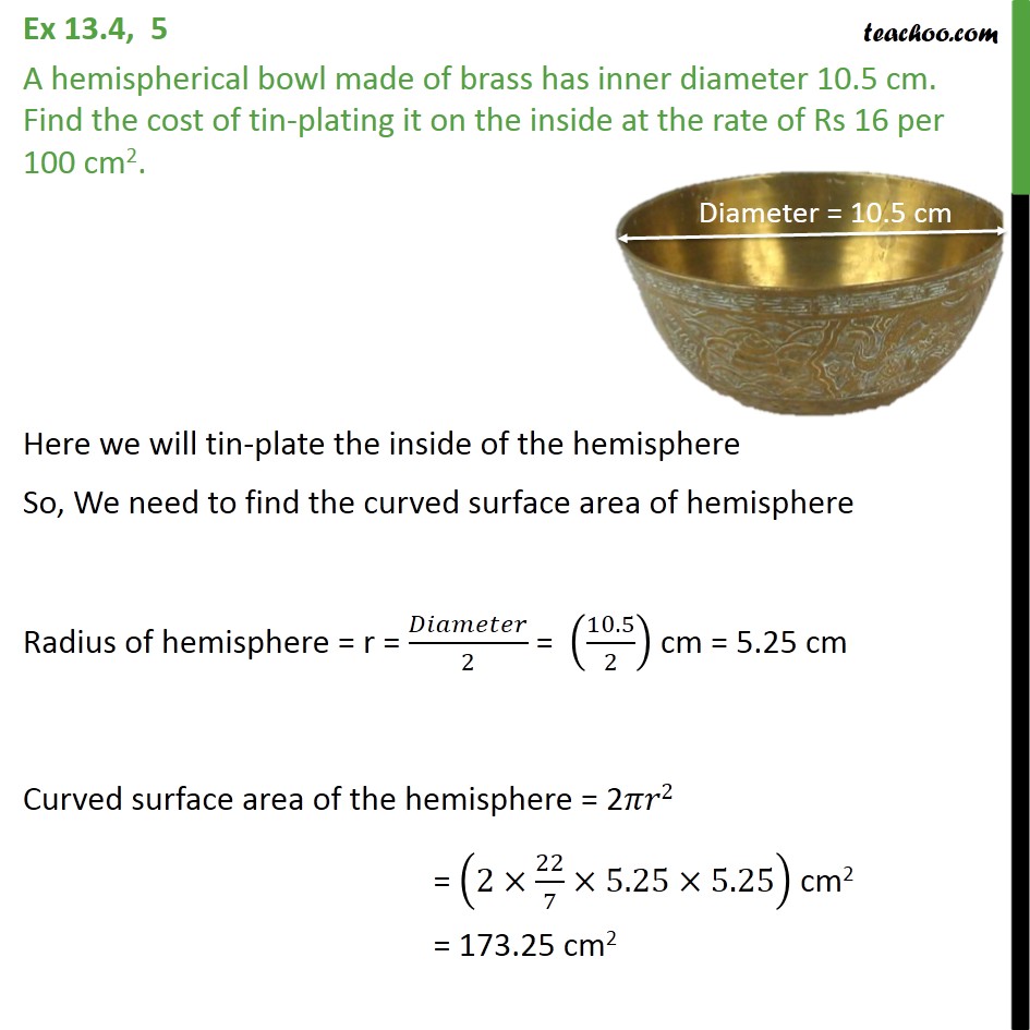 invoice format 6 gstr 5 bowl 13.4, inner of  A has made Ex brass hemispherical