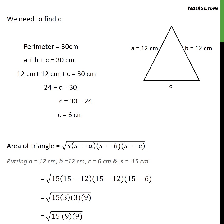 height of a isosceles triangle calculator