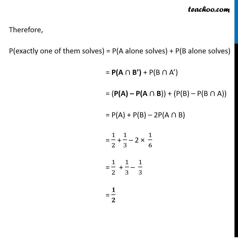 Ex 13.2, 14 - Chapter 13 Class 12 Probability - Part 4