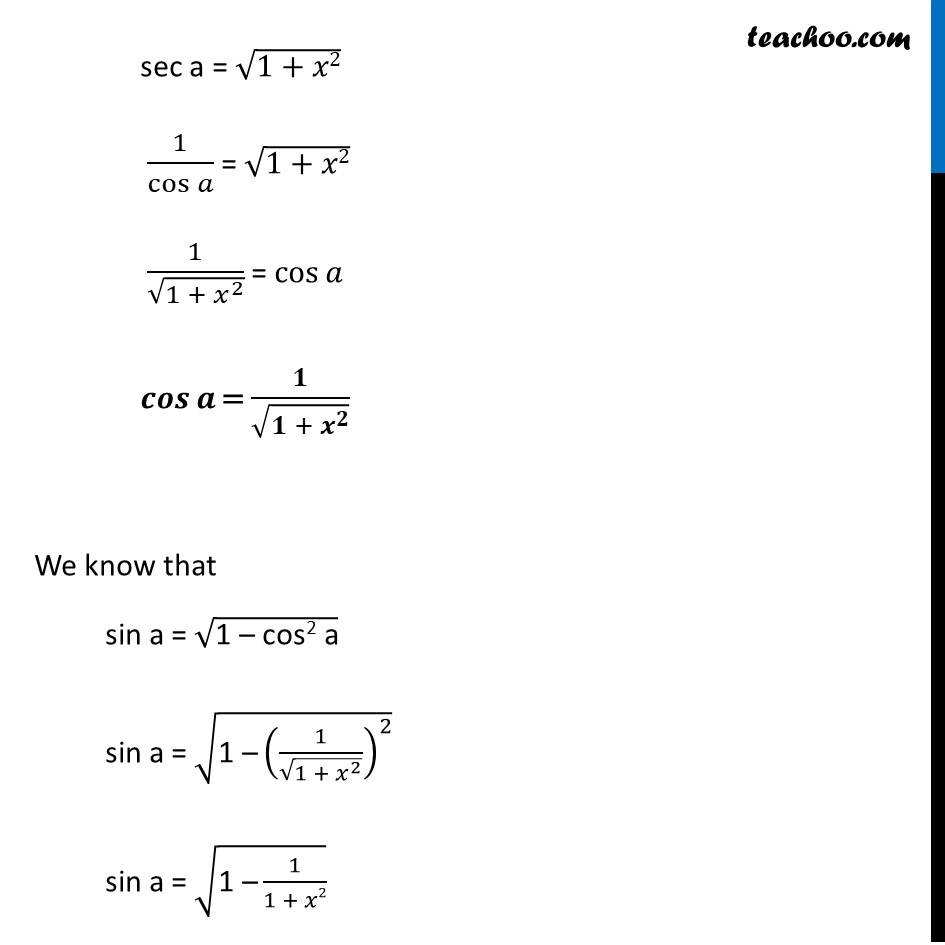 Misc. 15 - Chapter 2 Class 12 Inverse Trigonometric Functions - Part 2