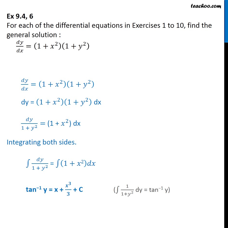 ex-9-4-6-find-general-solution-dy-dx-1-x2-1-y2