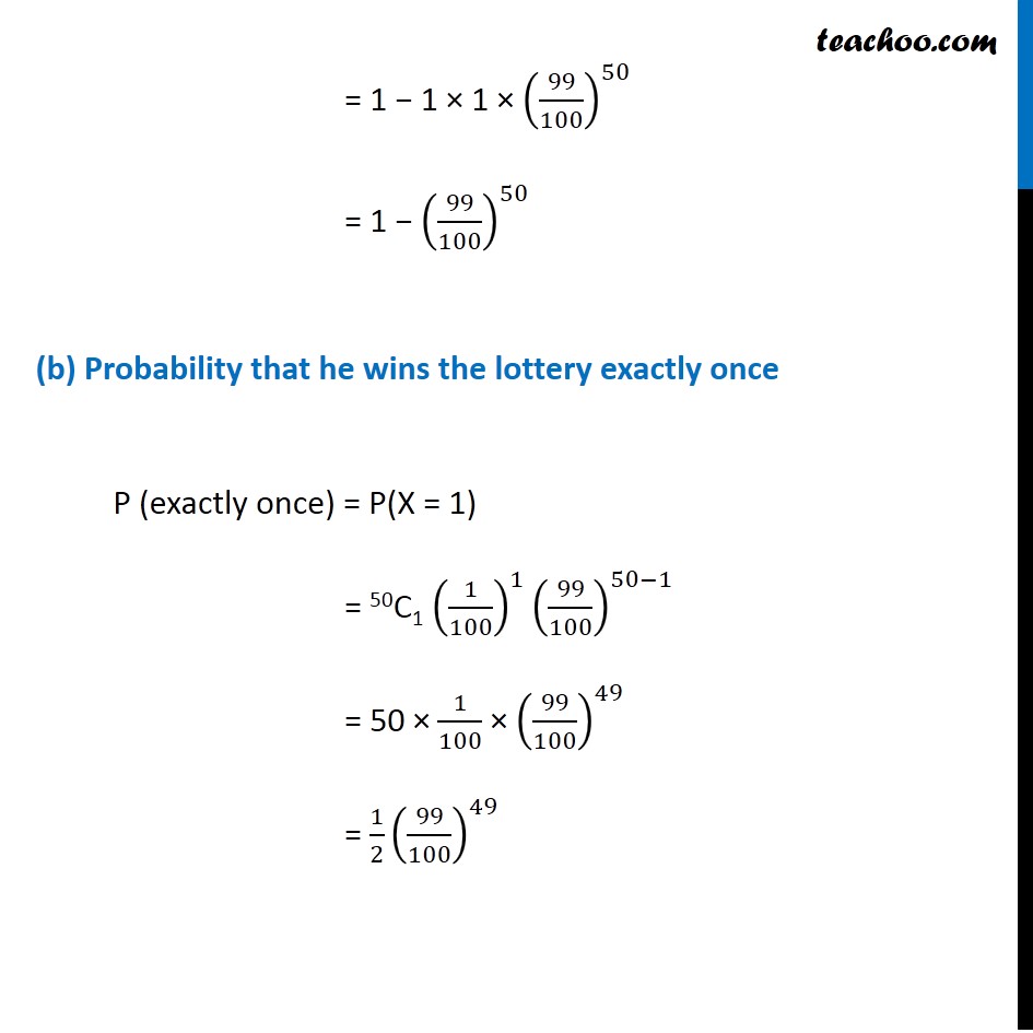 Ex 13.5, 10 - Chapter 13 Class 12 Probability - Part 3