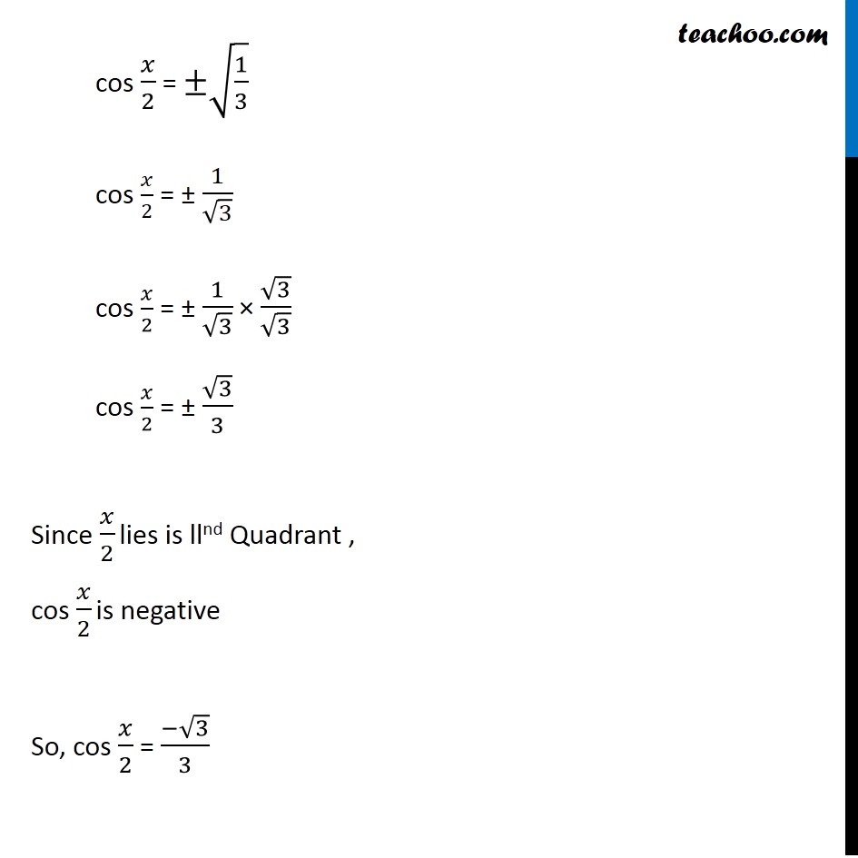Misc 9 - Chapter 3 Class 11 Trigonometric Functions - Part 4