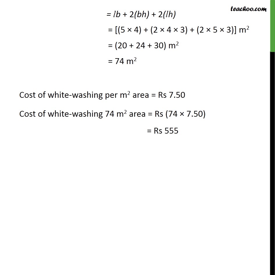 Ex 13.1, 2 - Chapter 13 Class 9 Surface Areas and Volumes - Part 2