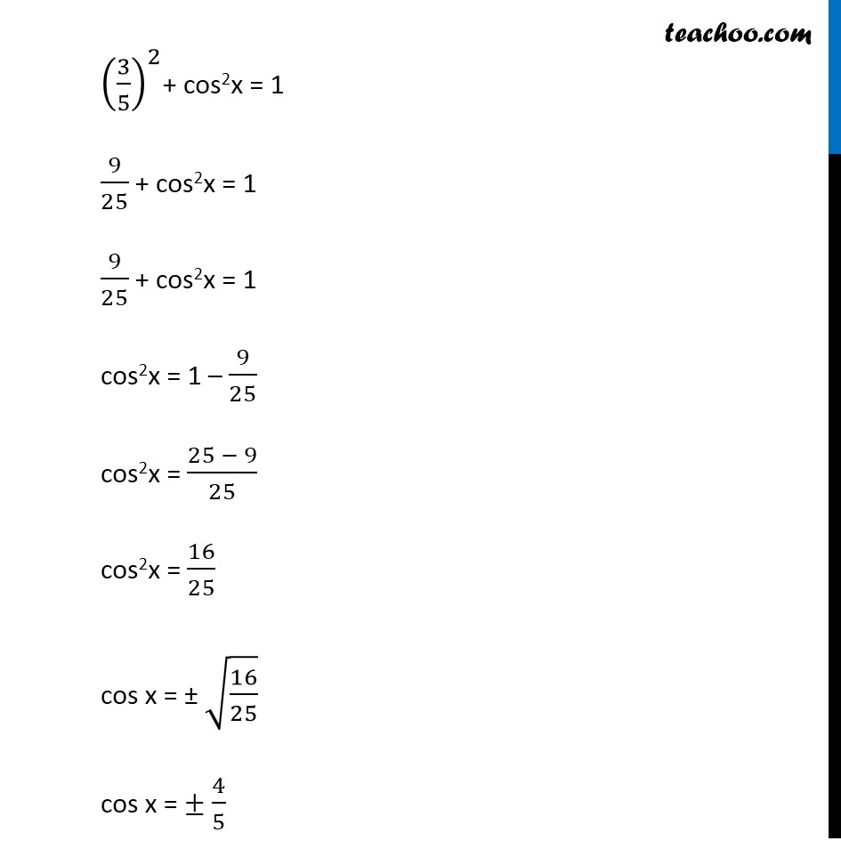 Example 25 - Chapter 3 Class 11 Trigonometric Functions - Part 2