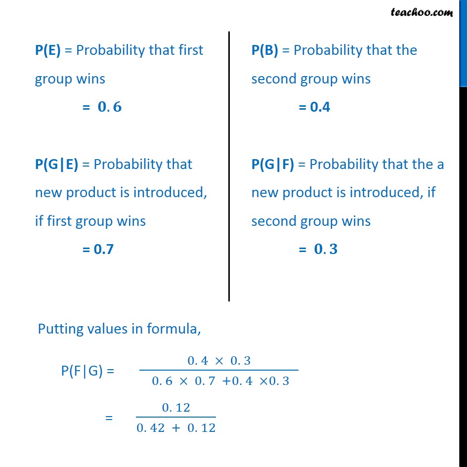 Ex 13.3, 9 - Chapter 13 Class 12 Probability - Part 2
