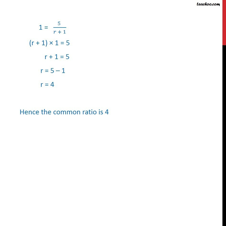 Misc 11 - Chapter 9 Class 11 Sequences and Series - Part 5