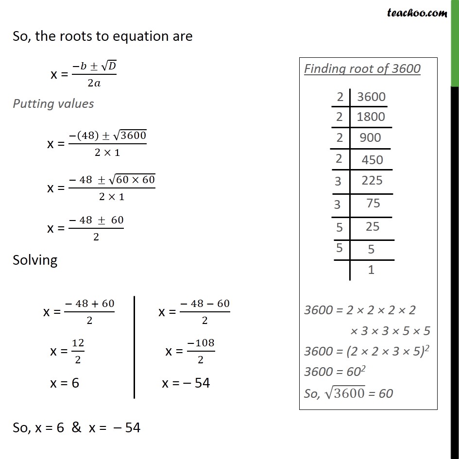 Example 15 - Chapter 4 Class 10 Quadratic Equations - Part 4