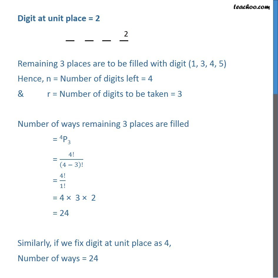 Ex 7.3,4 - Chapter 7 Class 11 Permutations and Combinations - Part 7
