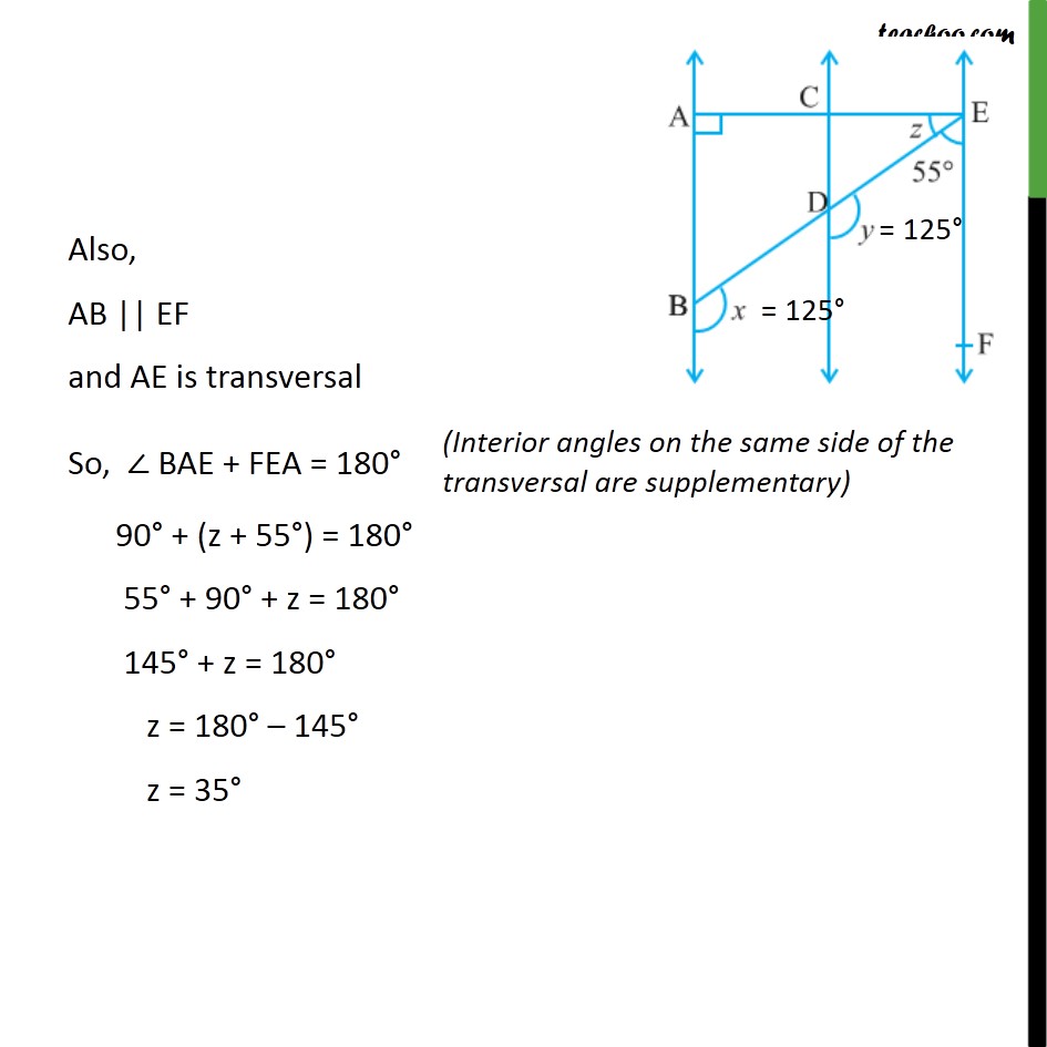 Example 6 - Chapter 6 Class 9 Lines and Angles - Part 2