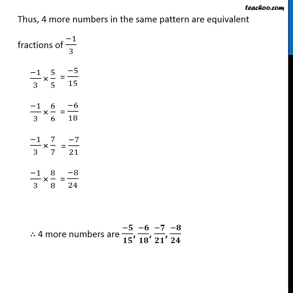 Example 5 - Chapter 9 Class 7 Rational Numbers - Part 2