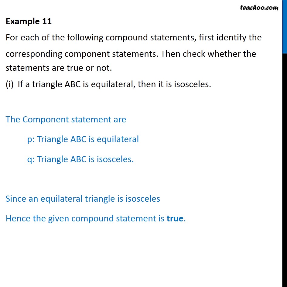 identify-component-statements-if-a-triangle-abc-is-equilateral-then