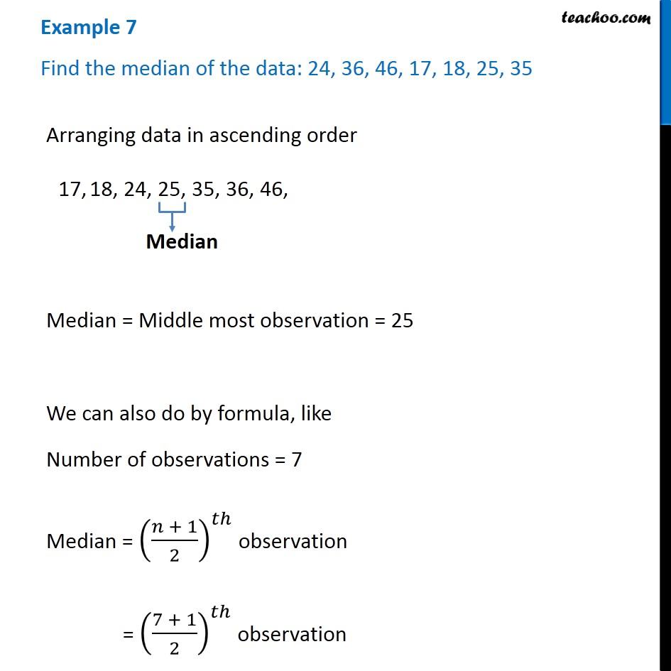 What Is The Median Of 25