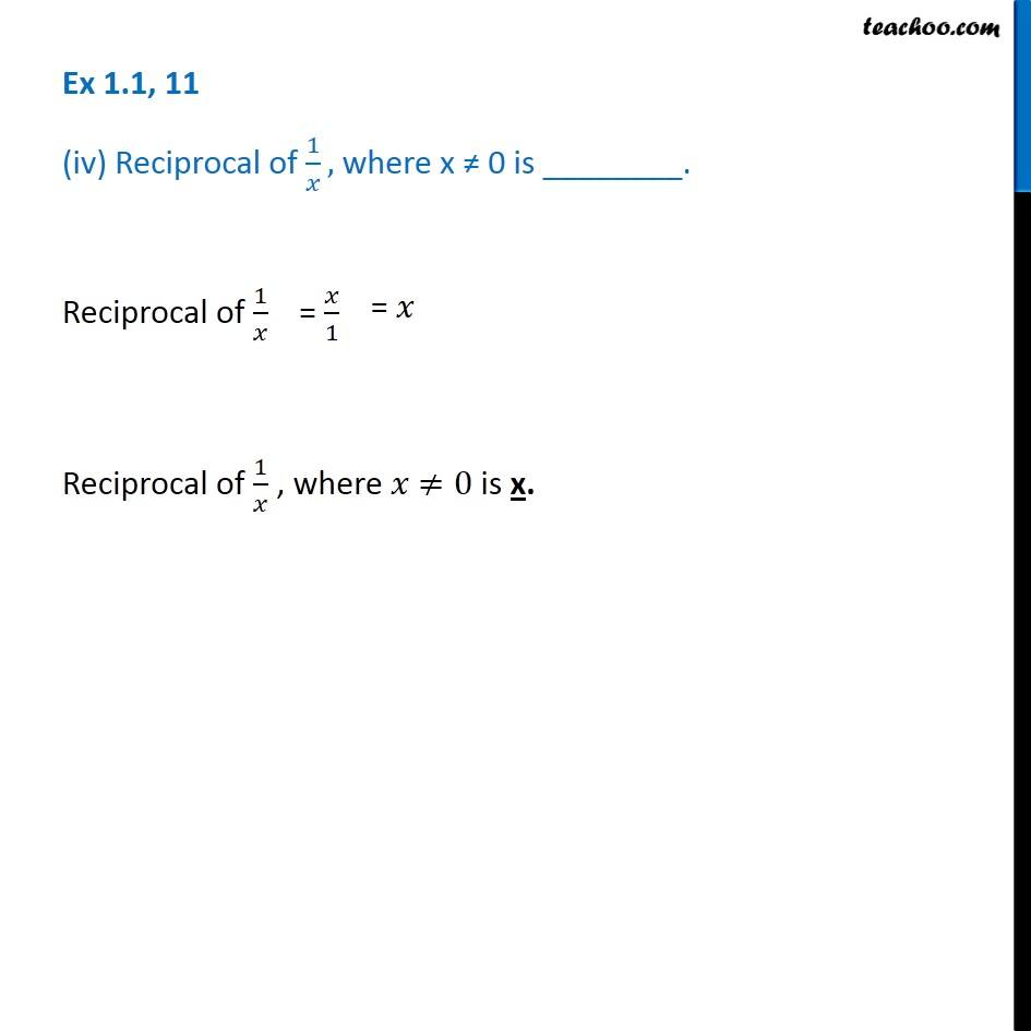 Ex 1.1, 11 - Chapter 1 Class 8 Rational Numbers - Part 4
