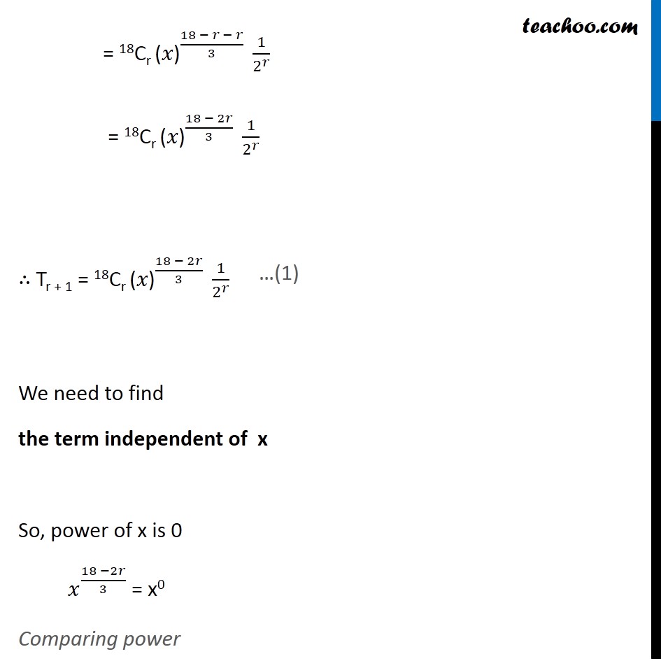Example 15 - Chapter 8 Class 11 Binomial Theorem - Part 3