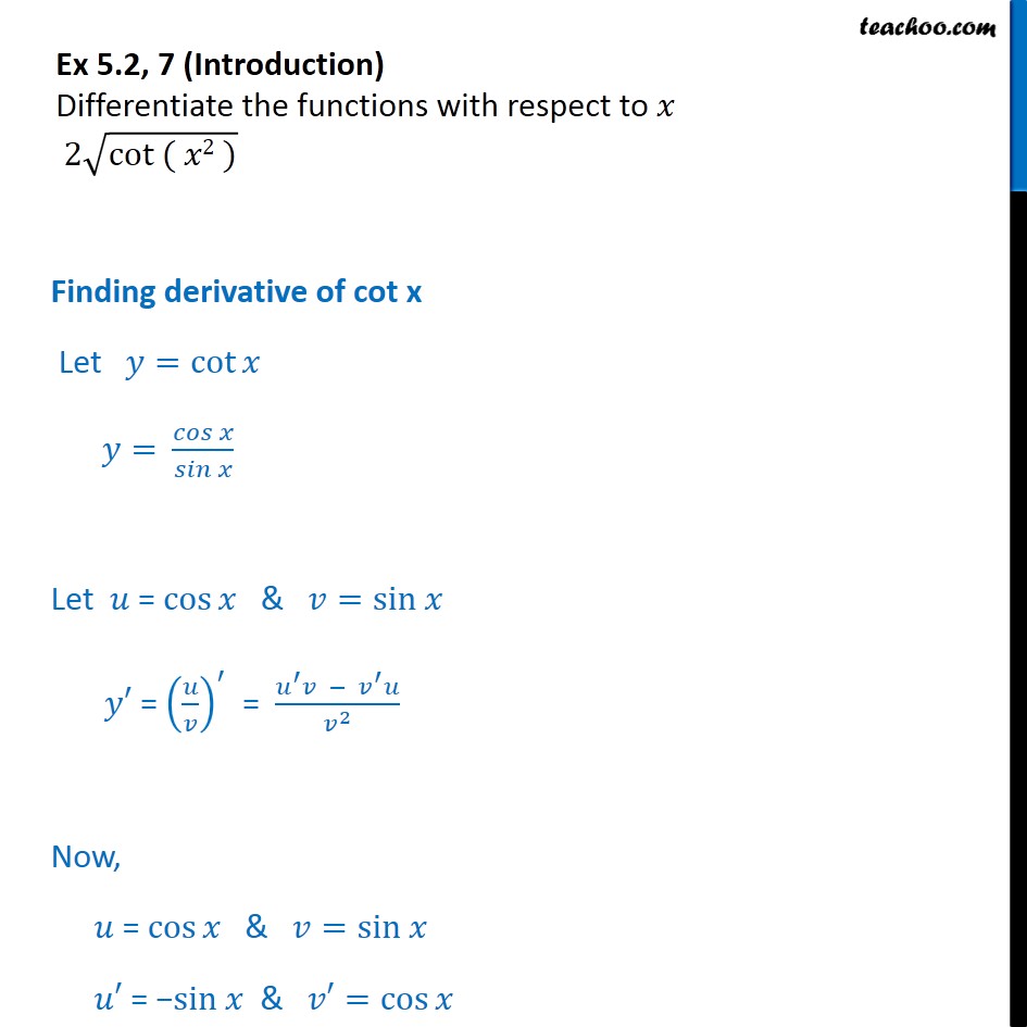 Ex 5.2, 7 - Ex 5.2