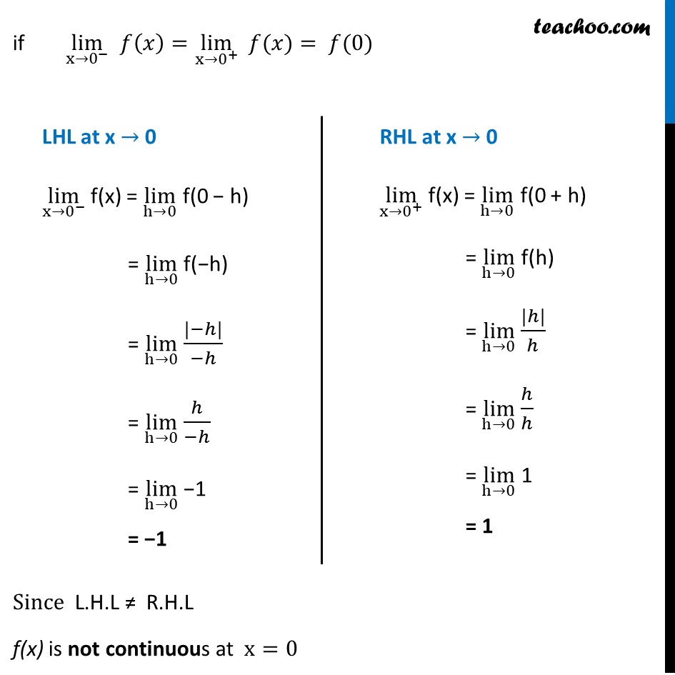 Ex 5.1 ,8 - Chapter 5 Class 12 Continuity and Differentiability - Part 2