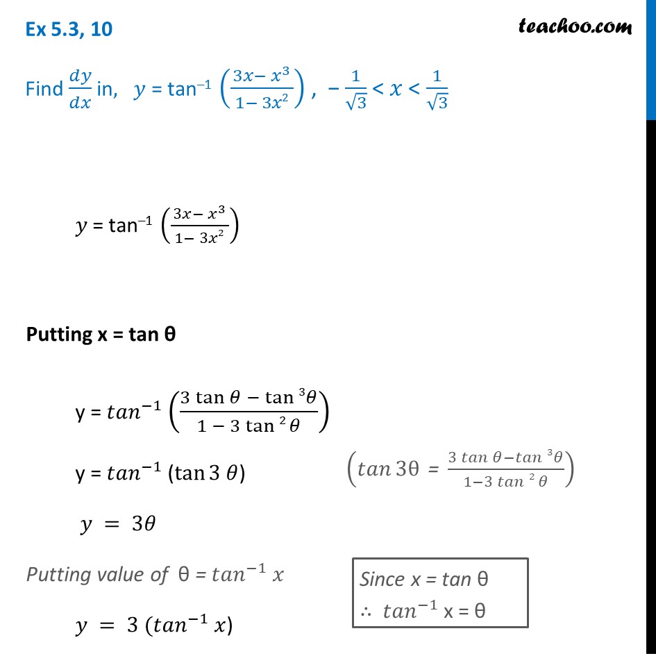 ex-5-3-10-find-dy-dx-in-y-tan-1-3x-x3-1-3x2-ex-5-3