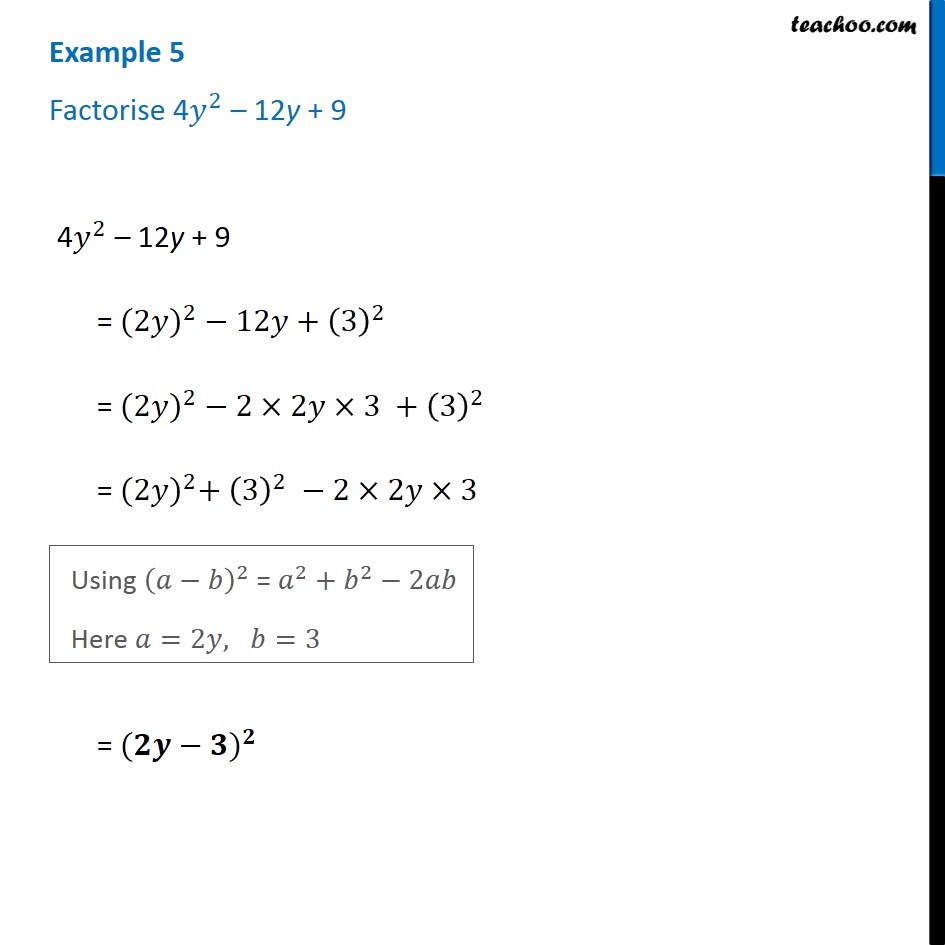 example-5-factorise-4y-2-12y-9-chapter-14-class-9-factorisatio