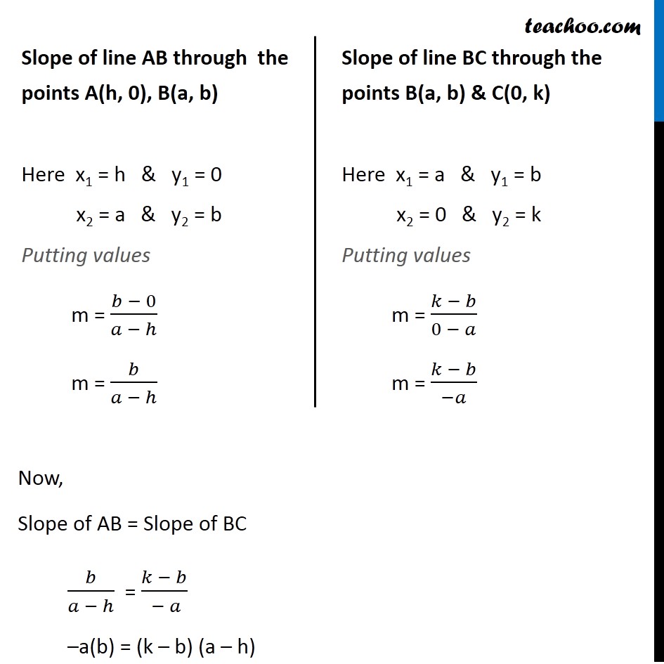 Ex 10.1, 13 - Chapter 10 Class 11 Straight Lines - Part 2
