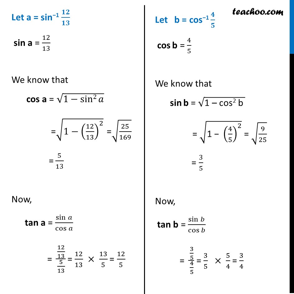 Example 11 - Chapter 2 Class 12 Inverse Trigonometric Functions - Part 2