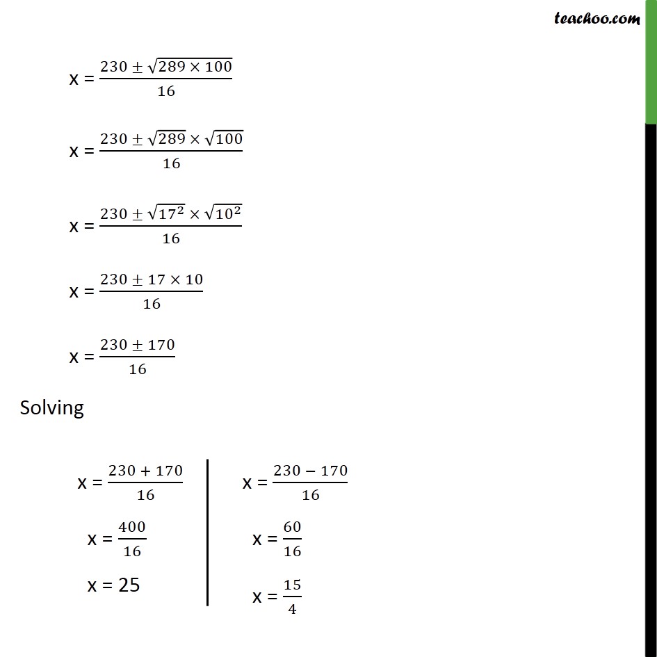 Ex 4.3, 9 - Chapter 4 Class 10 Quadratic Equations - Part 5