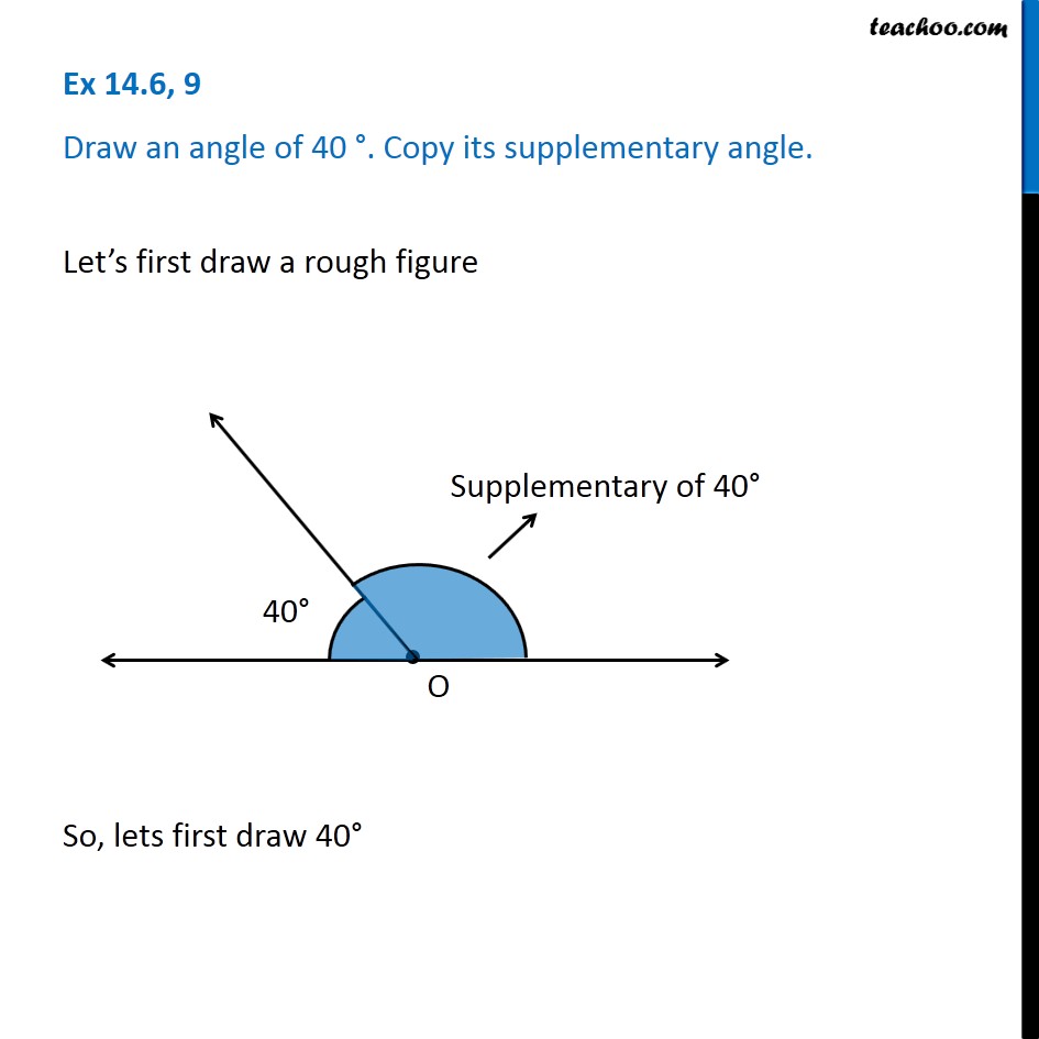 a supplementary angle to a 97 degree angle has a measure of