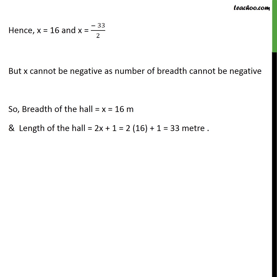 Example 10 - Chapter 4 Class 10 Quadratic Equations - Part 3