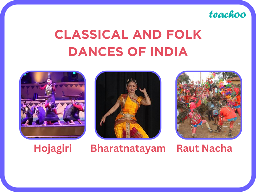 [Class 6 Political Science] India has two major kinds of dances