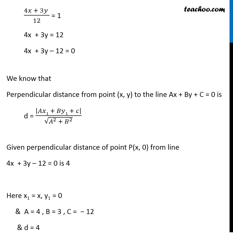 Ex 10.3, 5 - Chapter 10 Class 11 Straight Lines - Part 2