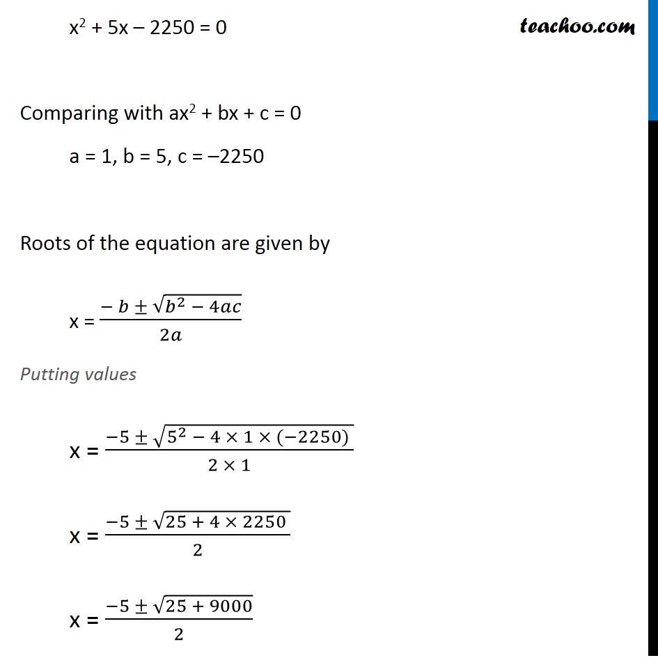 Question 37 (OR 1st question) - CBSE Class 10 Sample Paper for 2020 Boards - Maths Standard - Part 3