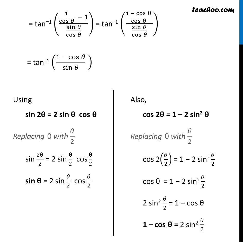 Ex 2.2, 5 - Chapter 2 Class 12 Inverse Trigonometric Functions - Part 2