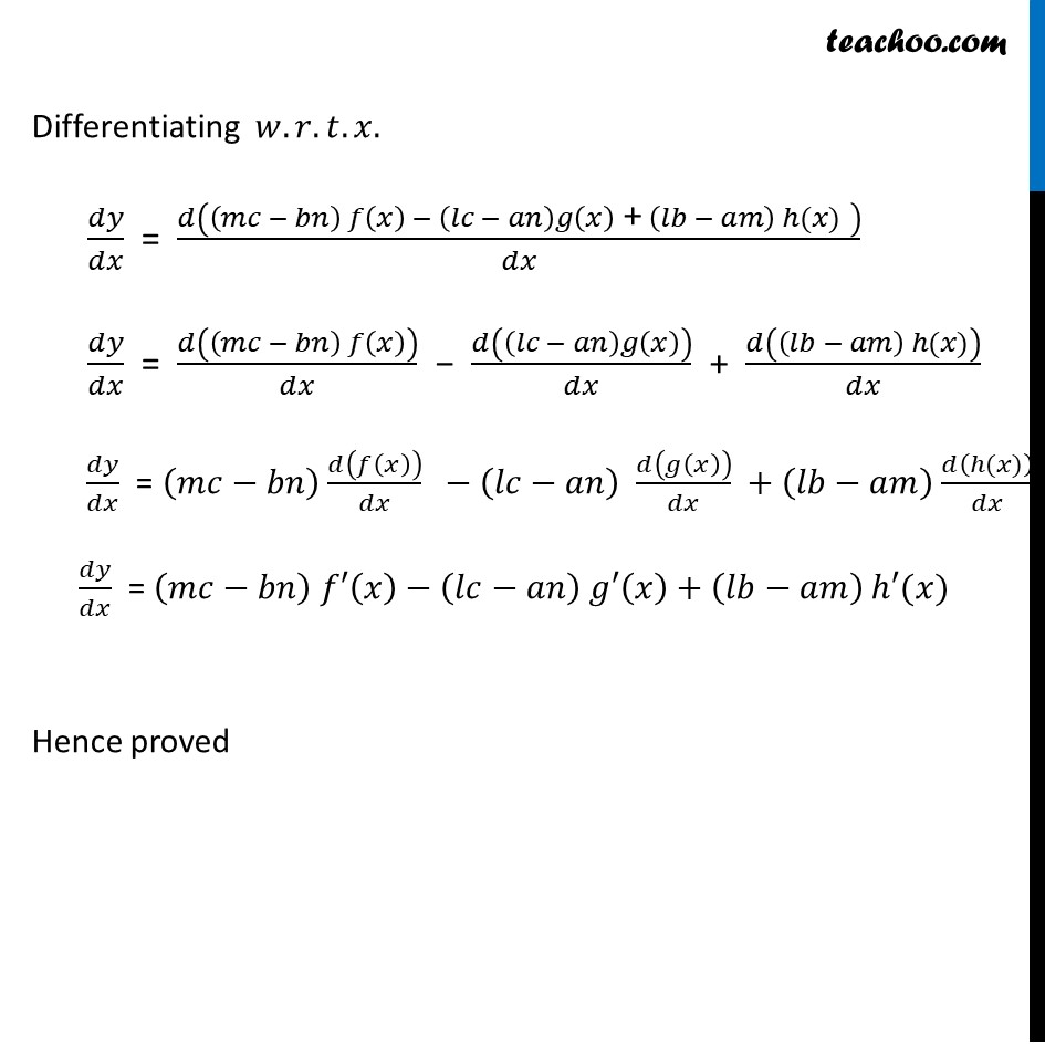 Misc 22 - Chapter 5 Class 12 Continuity and Differentiability - Part 3