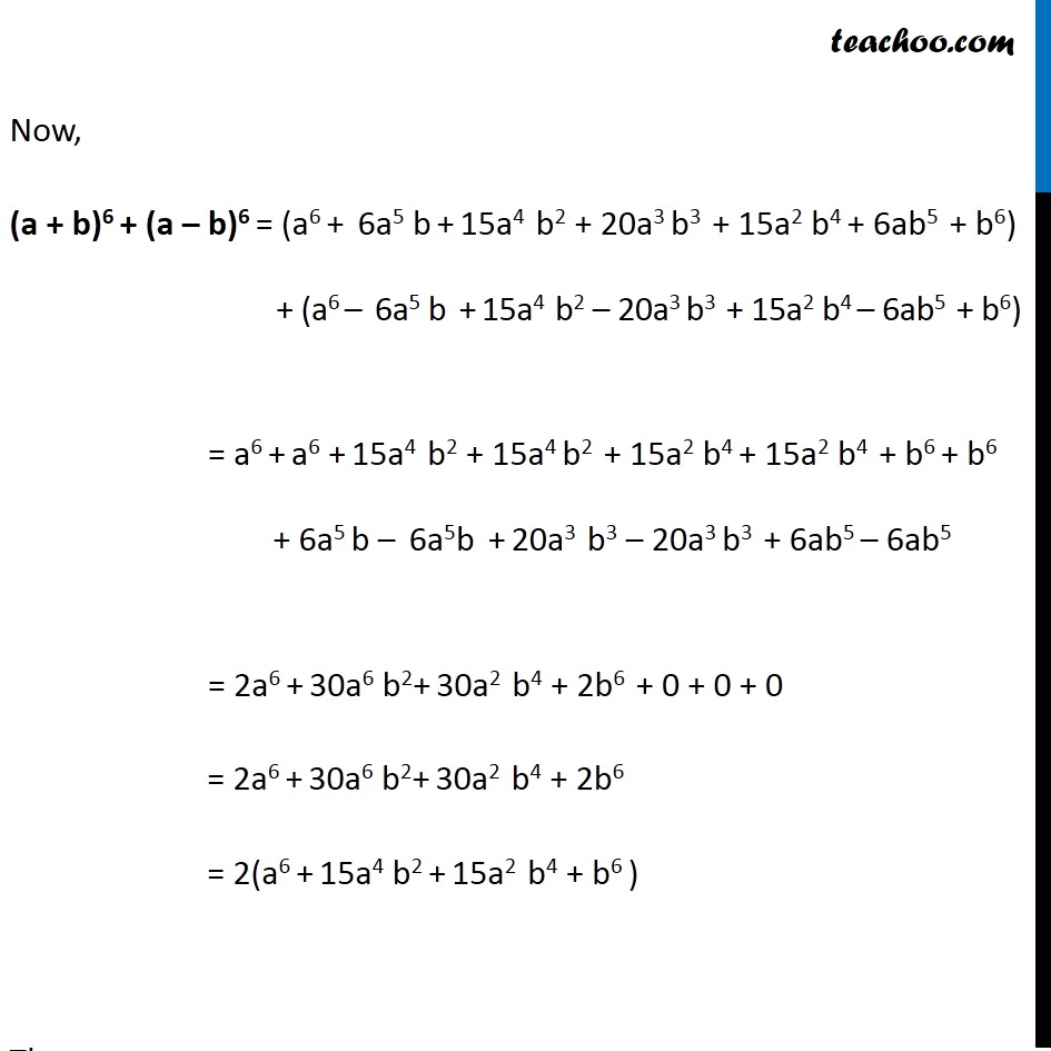 Ex 8.1,12 - Chapter 8 Class 11 Binomial Theorem - Part 3