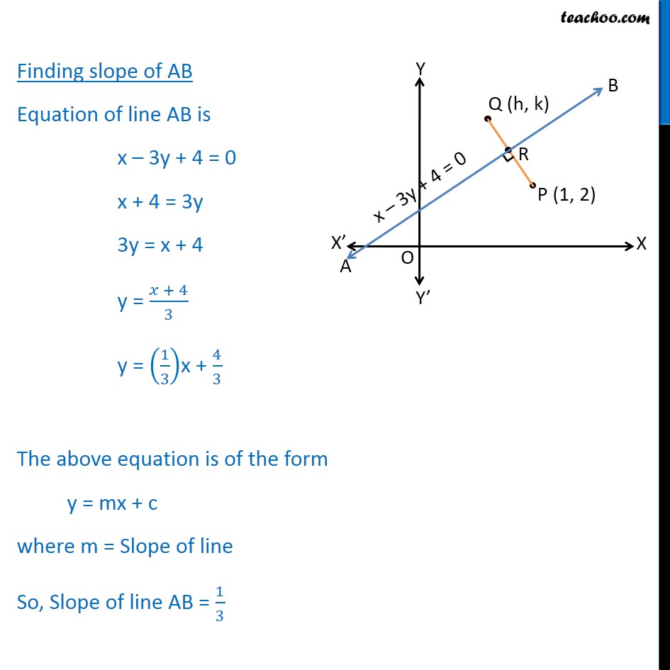 Example 22 - Straight lines work as plane mirror for a point - Example