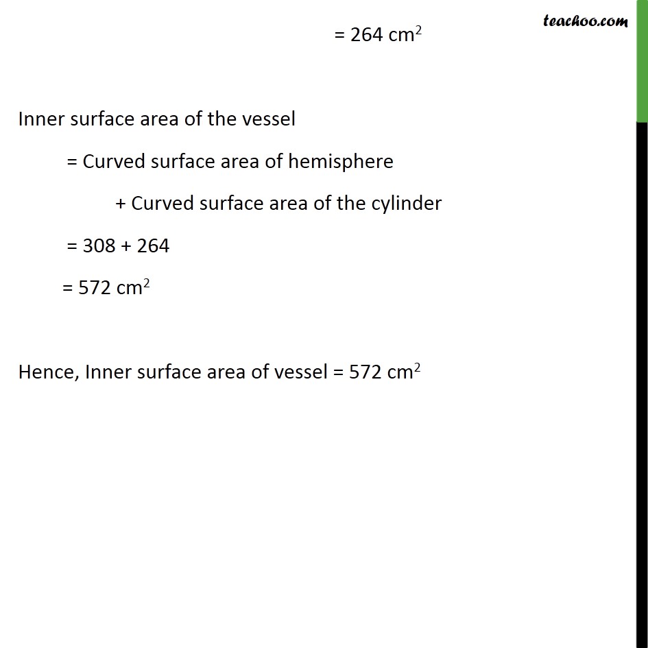 Ex 13.1, 2 - Chapter 13 Class 10 Surface Areas and Volumes - Part 3